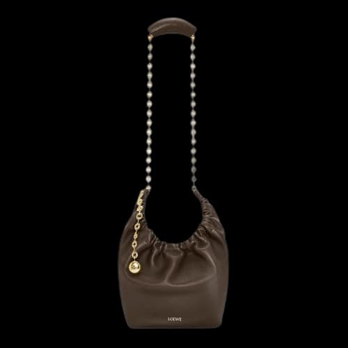 Loewe Squeeze Small Bag 'Chocolate'