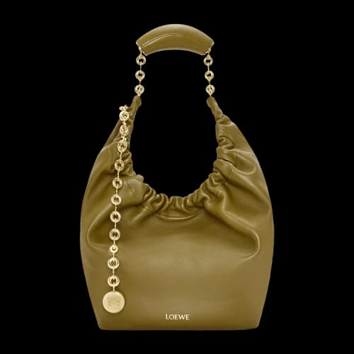 Loewe Small Squeeze Bag 'Olive'