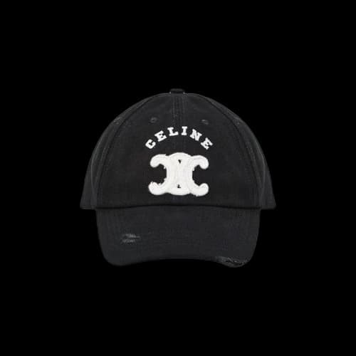 CELINE Triomphe Cap 'Black'