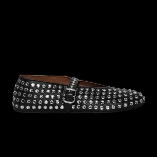 Alaïa Rhinestone Ballet Flat 'Black' (Women's)