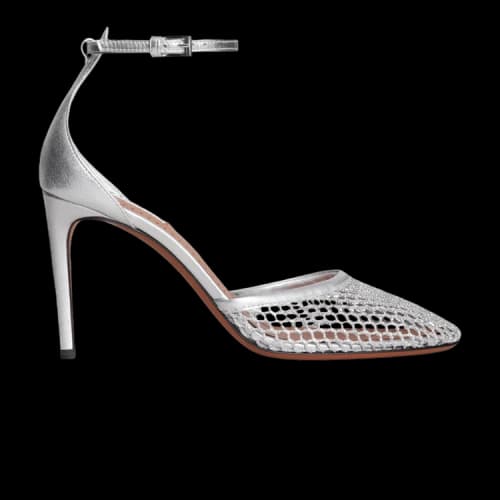 Alaïa High Fishnet Pump 'Silver' (Women's)
