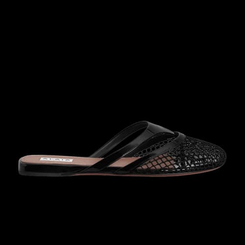 Alaïa Fishnet Mule 'Black' (Women's)