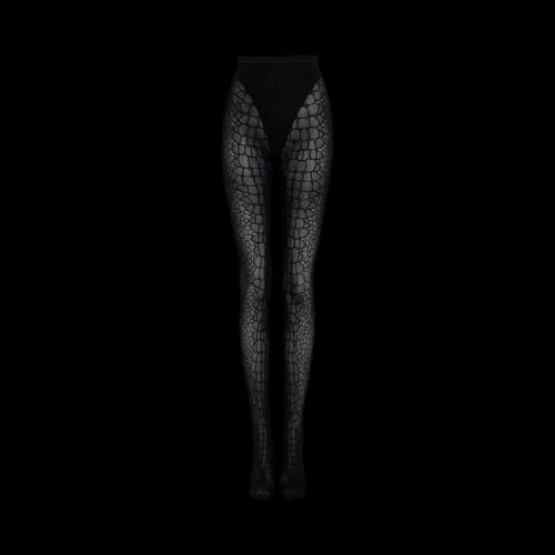 Alaïa Croco Tights 'Noir'