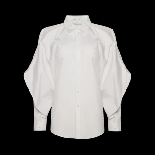 Alaïa Round Shirt 'Blanc'