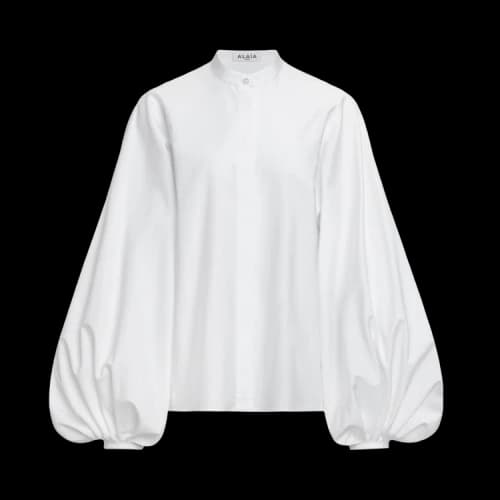 Alaïa Balloon Shirt 'Blanc'