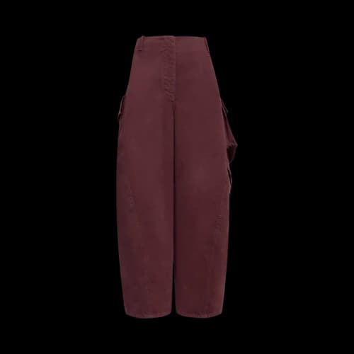 Alaïa Cargo Pants 'Aubergine'