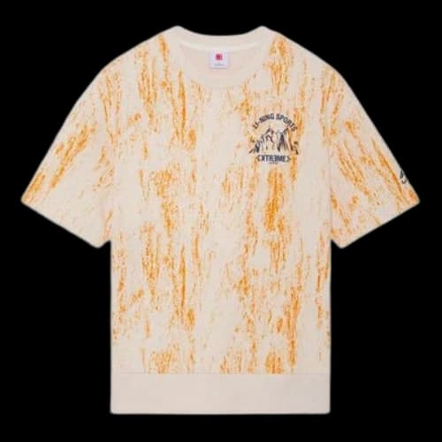 Li-Ning Sports Casual T-Shirt 'Orange White'