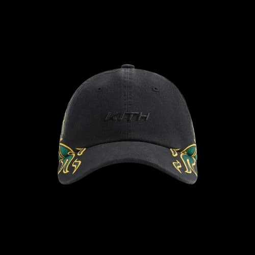 Kith For Adidas Football Flames Cap 'Black/Green'