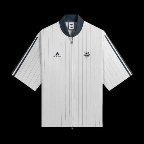 Kith For Adidas Football Pinstripe Jersey 'White'