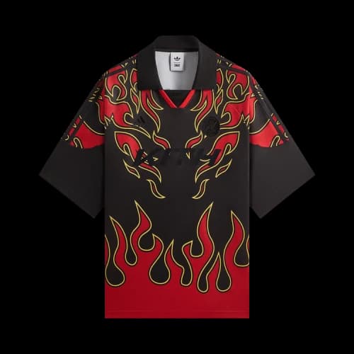 Kith For Adidas Football Flame Soccer Jersey 'Black'