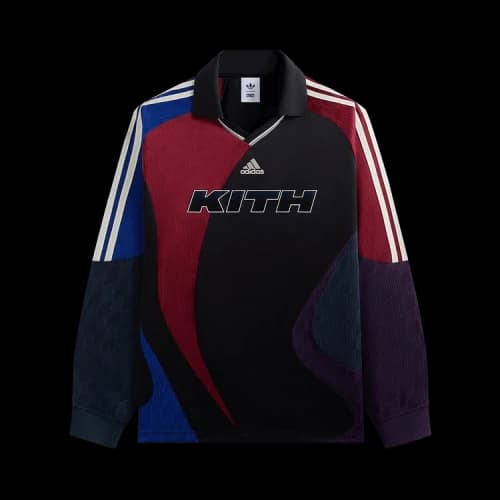 Kith For Adidas Football Long Sleeve Soccer Jersey 'Multicolor'