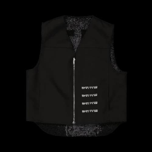 1017 ALYX 9SM Mark Flood Reversible Polar Vest 'Black'