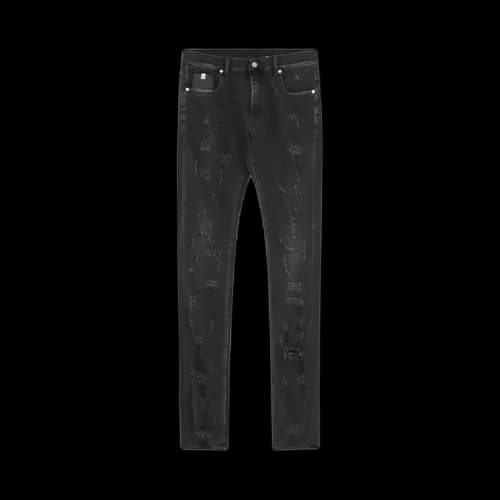 1017 ALYX 9SM Super Skinny Treated Jean 'Black'