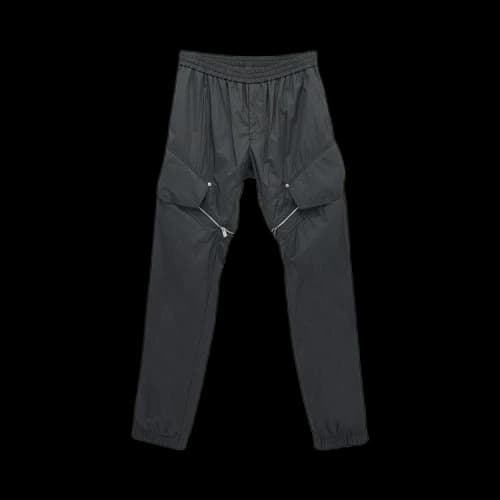1017 ALYX 9SM Slanted Zip Track Pant 'Black'
