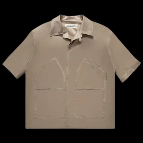 1017 ALYX 9SM Pocket Short-Sleeve Shirt 'Natural'