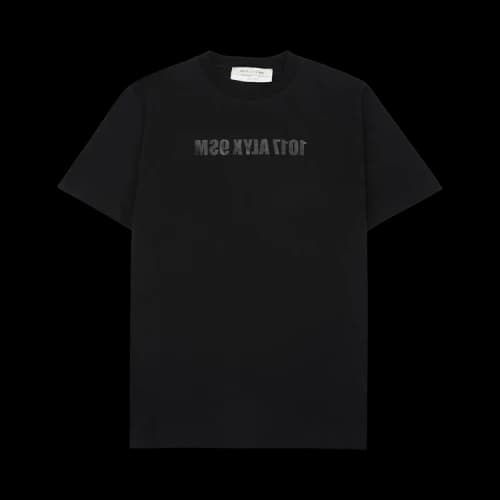 1017 ALYX 9SM Studded Mirrored Logo Tee 'Black'