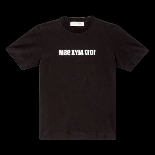 1017 ALYX 9SM Mirrored Logo Tee 'Black'