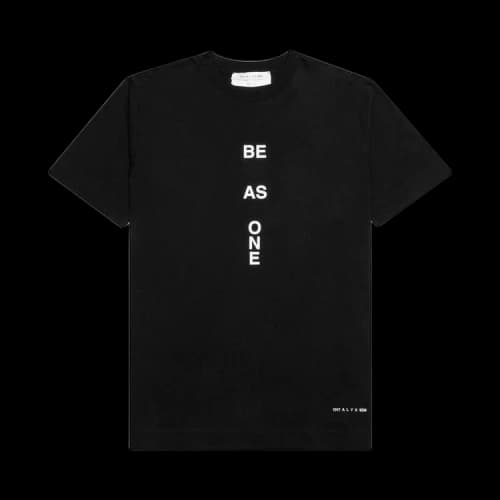 1017 ALYX 9SM Be As One Short-Sleeve Tee 'Black'