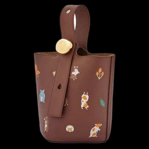 Loewe x Suna Fujita Hamster Mini Pebble Tote Bag 'Havana'