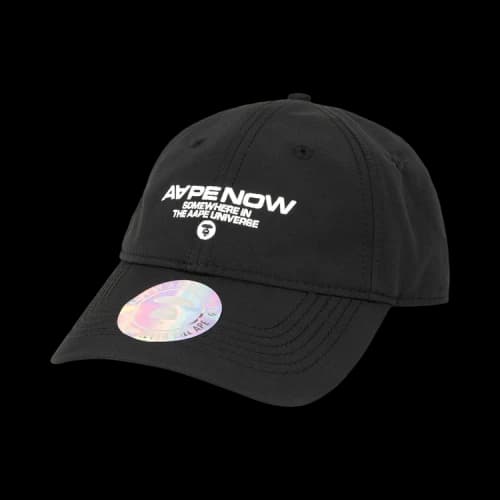 AAPE AAPENOW Logo Cap 'Black'