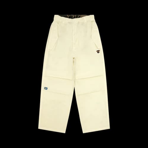 AAPE AAPEUNVS Unvs Moonface Pants 'Ivory/White'