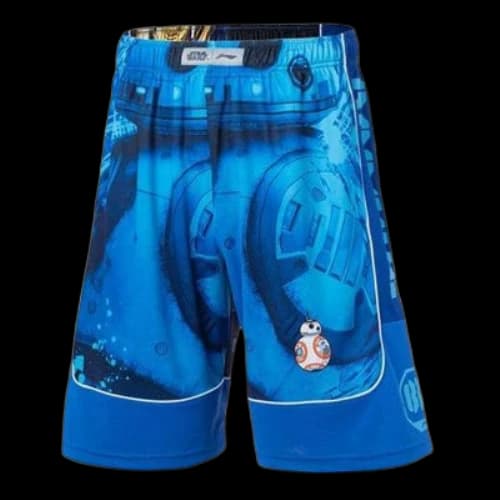Li-Ning x Star Wars BadFive Basketball Shorts 'Blue Multi'