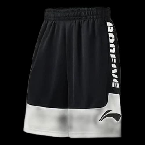 Li-Ning BadFive Logo Basketball Shorts 'Black White'