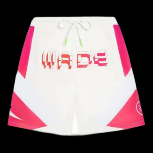 Li-Ning Way Of Wade Logo Basketball Shorts 'White Pink'