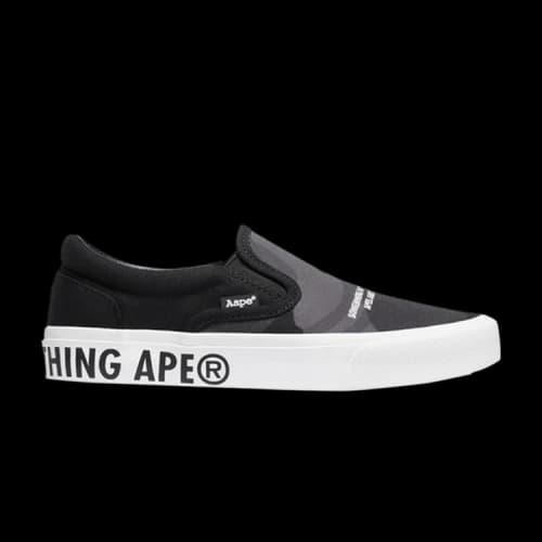 BAPE AAPE Slip-On 'Black Camo'