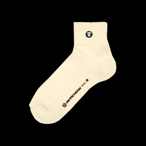 AAPE AAPENOW Socks 'Ivory'