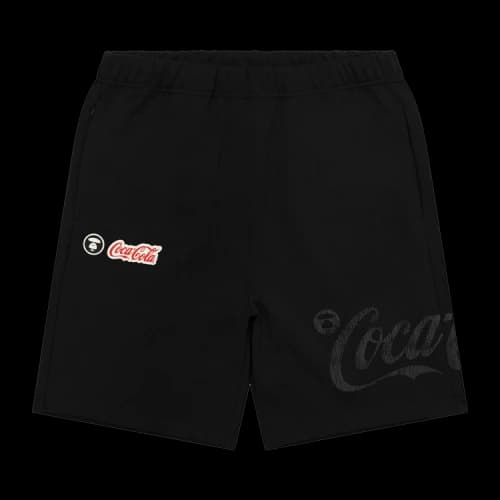 AAPE x Coca Cola Sweat Shorts 'Black'