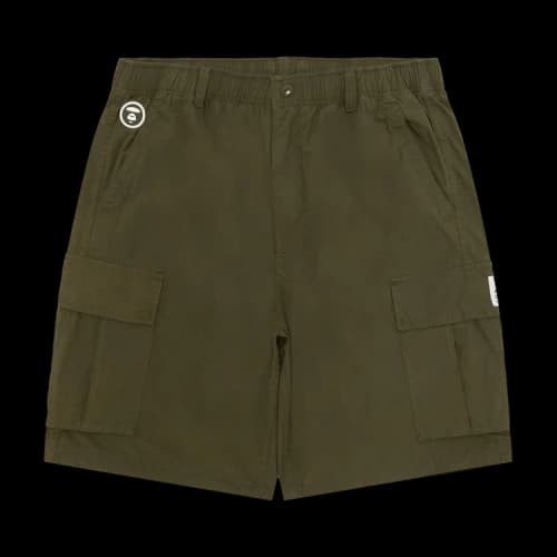 AAPE AAPENOW Moonface Cargo Shorts 'Khaki/Grey'