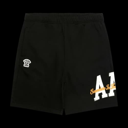 AAPE AAPENOW Sweat Shorts 'Black'