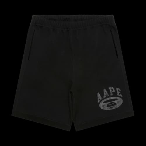AAPE Moonface Sweat Shorts 'Black'