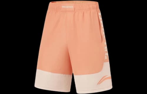 Li-Ning BadFive Logo Basketball Shorts 'Light Orange'