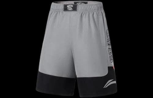 Li-Ning x Mister Cartoon BadFive Basketball Shorts 'Grey Black'