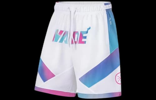Li-Ning Wade Basketball Shorts 'White Dolphin Blue'