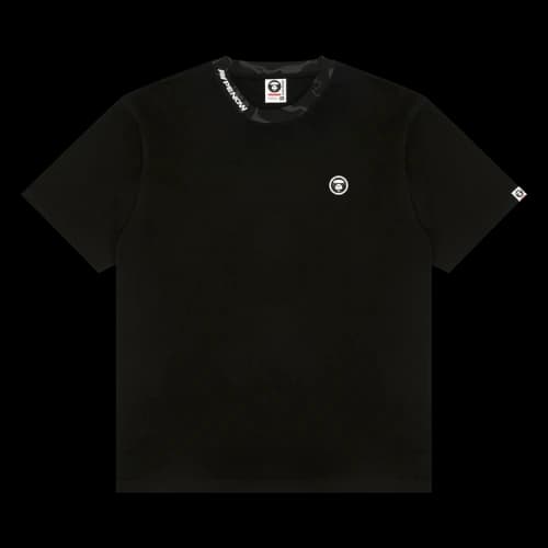 AAPE AAPENOW Moonface Logo Tee 'Black'