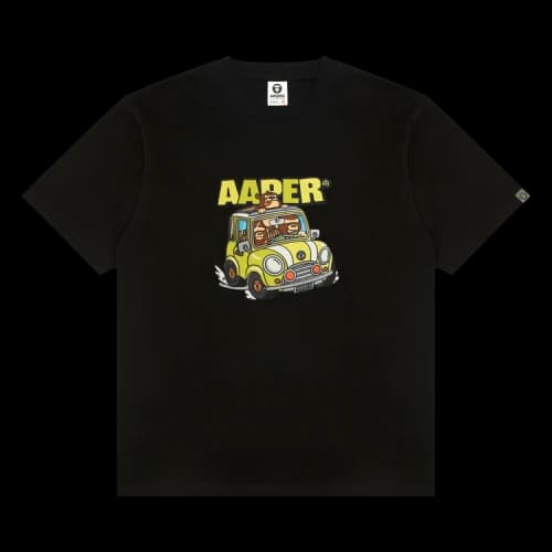 AAPE AAPER Graphic Tee 'Black'