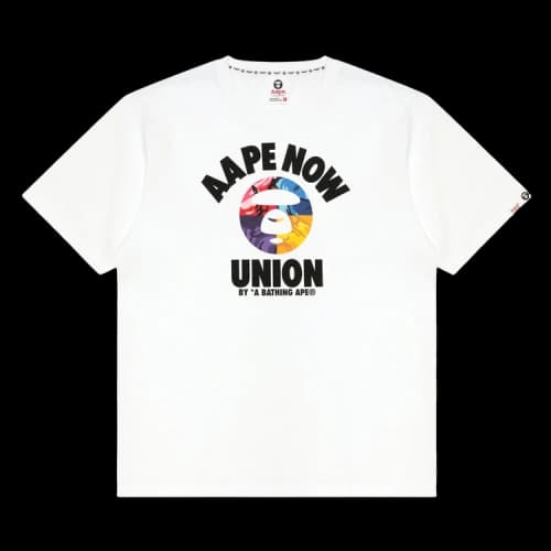 AAPE AAPENOW Moonface Tee 'White'