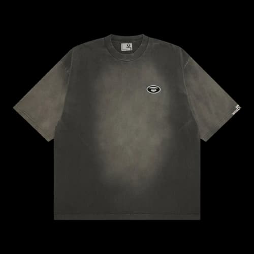 AAPE AAPEUNVS Unvs Graphic Tee 'Black/Light'