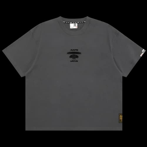 AAPE AAPEUNVS Unvs Moonface Tee 'Grey'