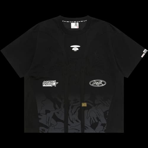 AAPE AAPENOW Moonface Tee 'Black'