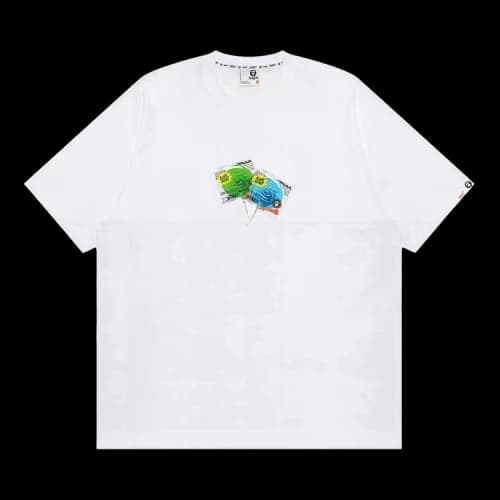 AAPE Graphic Tee 'White'