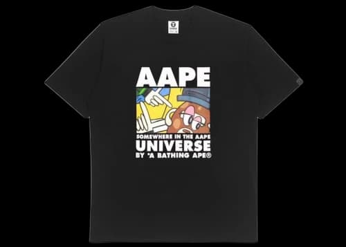 BAPE x Eric Inkala #4 Tee Black