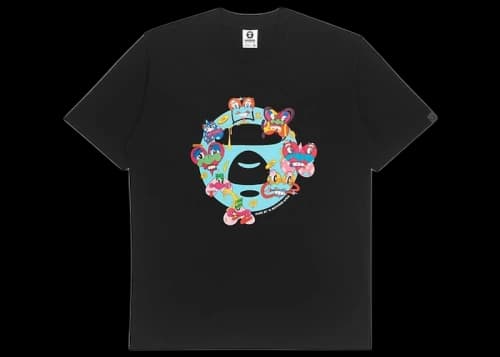 BAPE x Eric Inkala #5 Tee Black