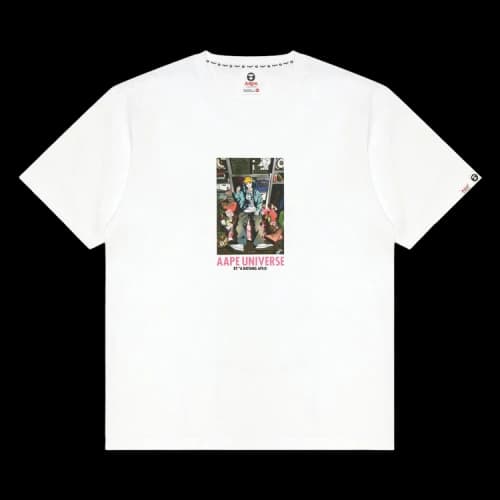 AAPE x Tree13 Graphic Tee 'White'