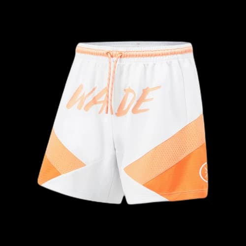 Li-Ning Way Of Wade Loose Fit Basketball Shorts 'White Orange'