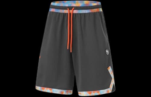 Li-Ning BadFive Graphic Basketball Shorts 'Dark Grey'