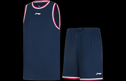 Li-Ning Basketball Competition Suits 'Navy'